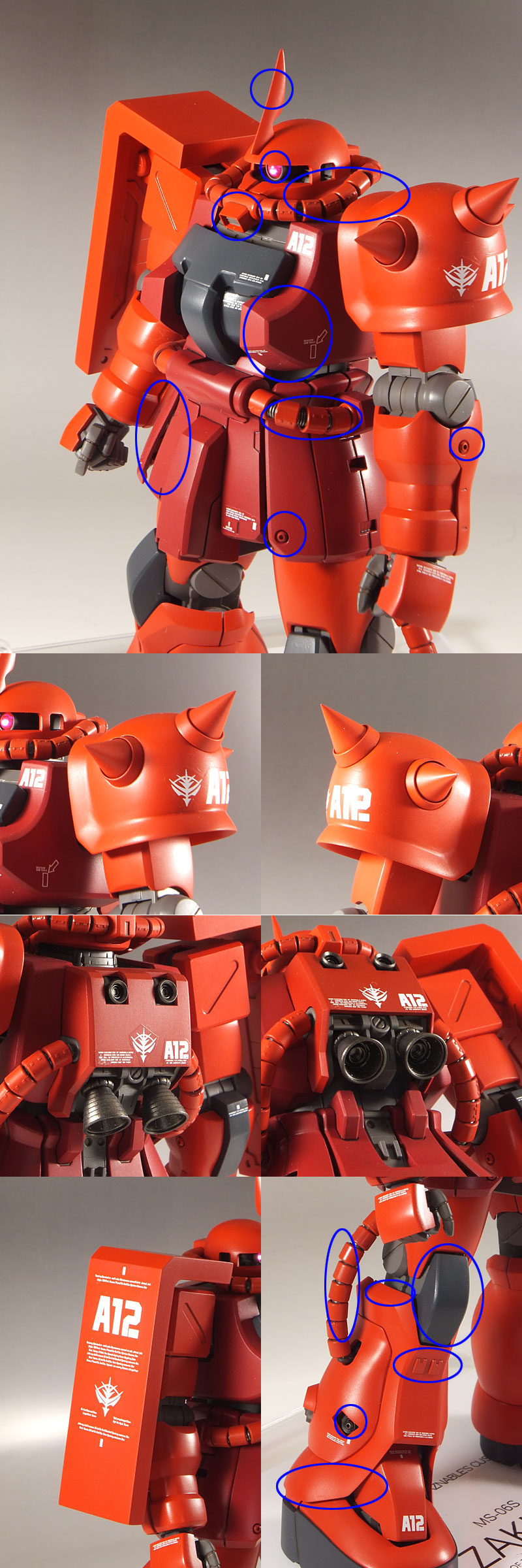 MG シャア専用ザクVer.Ka 完成: ガンプラ侍